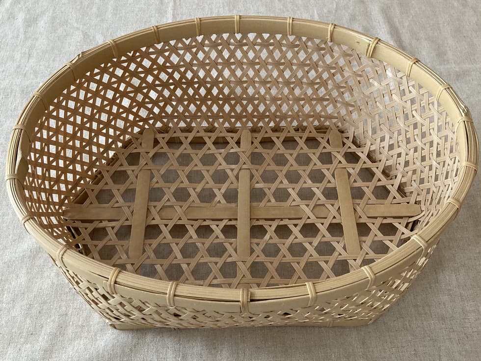 椀かご楕円細長