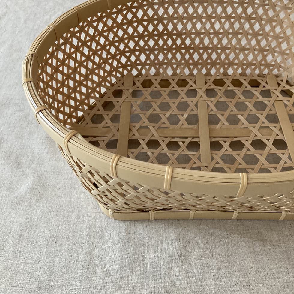 楕円細長の縁アップ