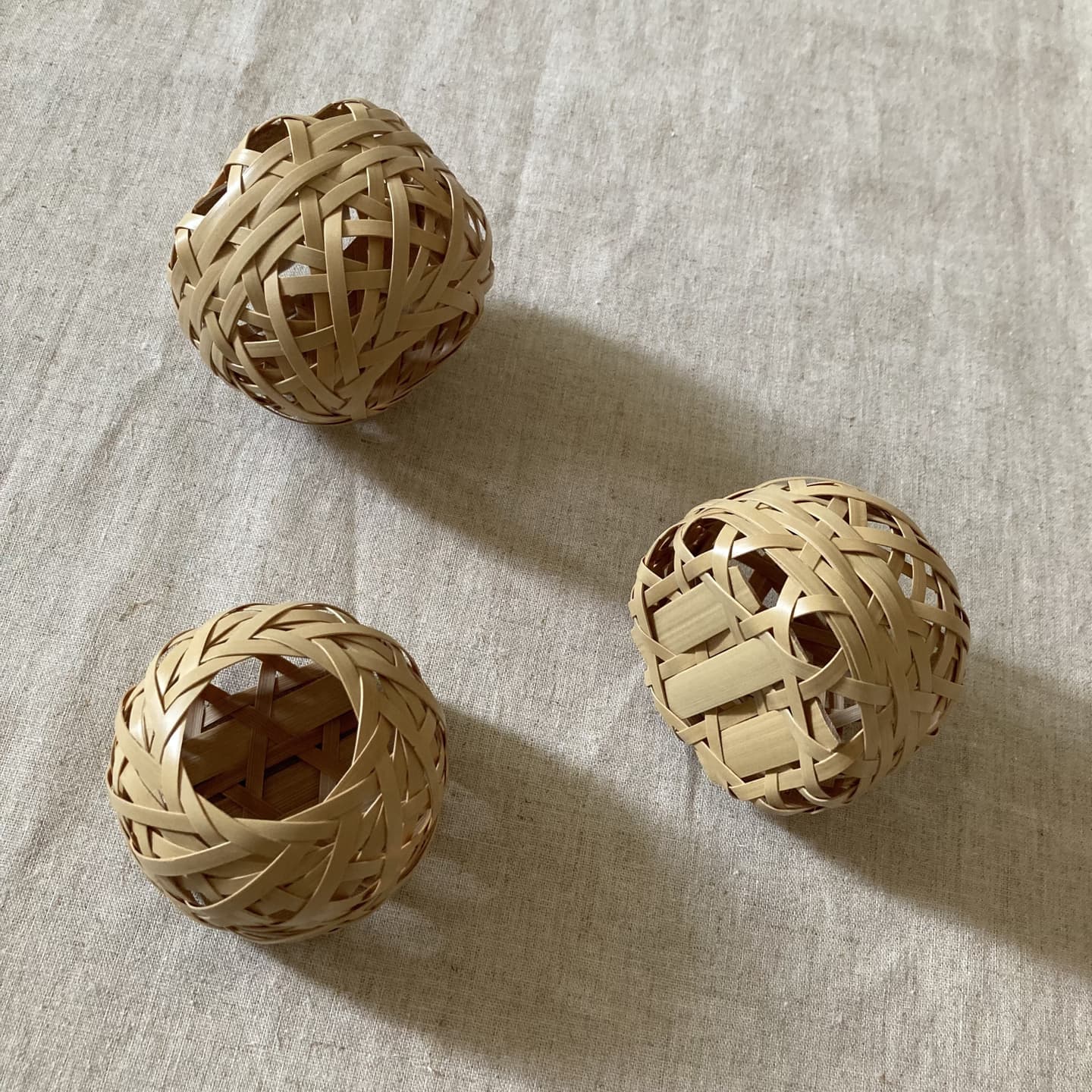 椀かご楕円大の縁アップ