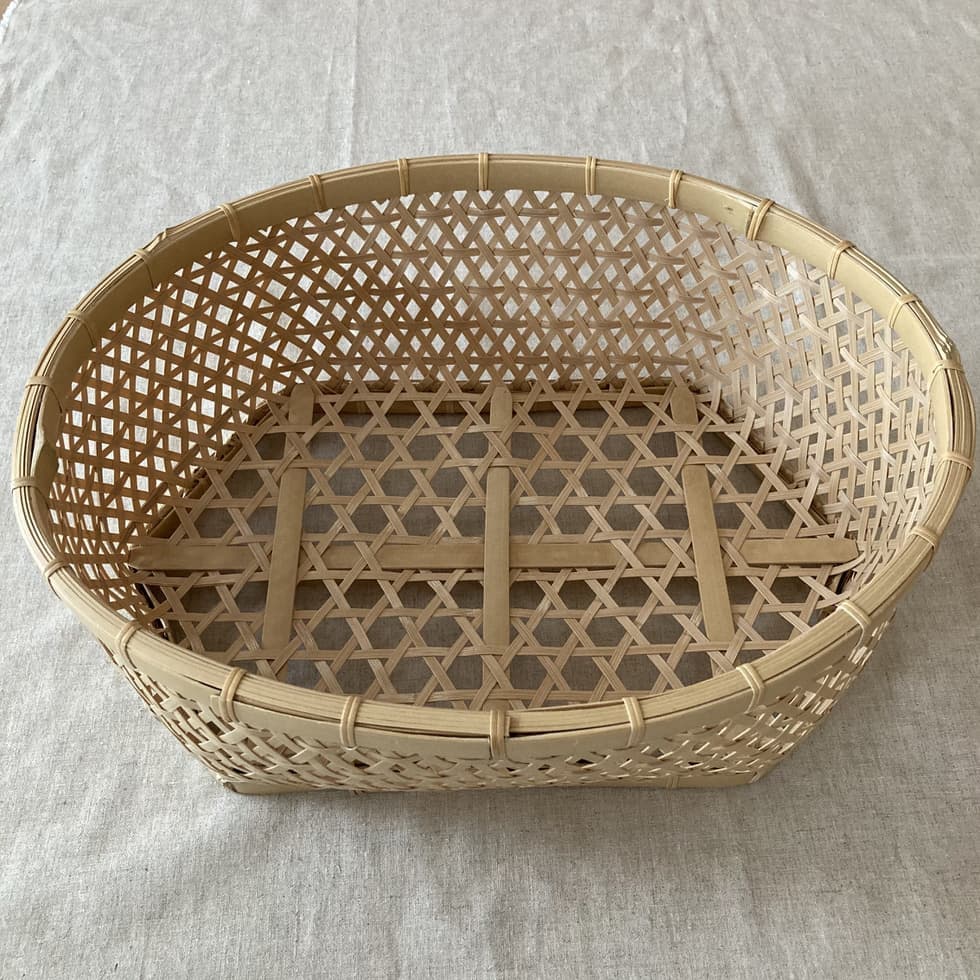 椀かご楕円細長