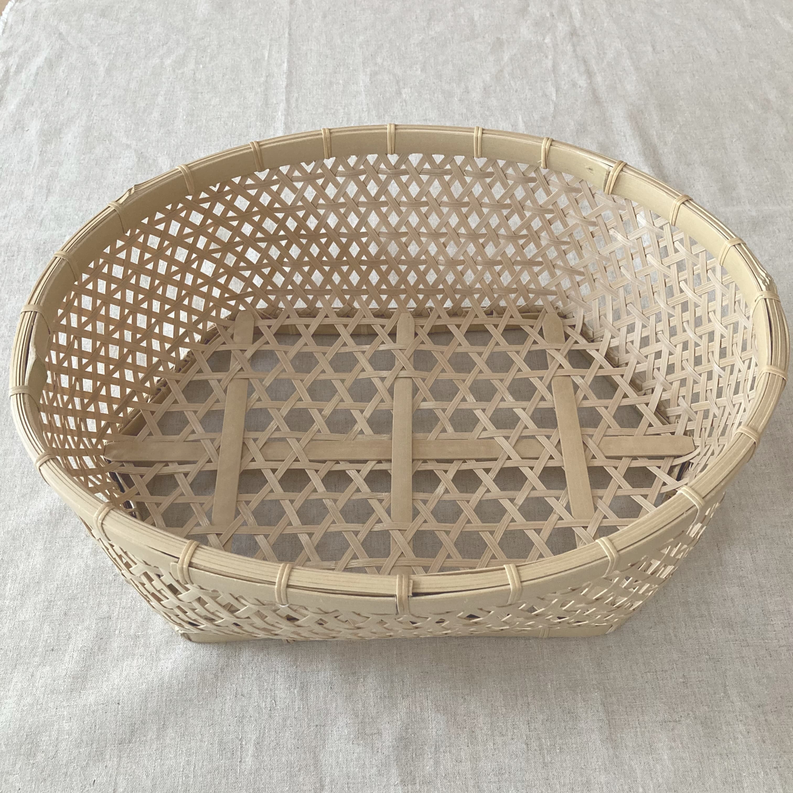 椀かご楕円細長